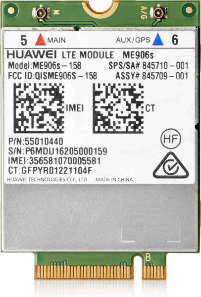HP LT4132 Wireless cellular modem 4G LTE M.2 Card