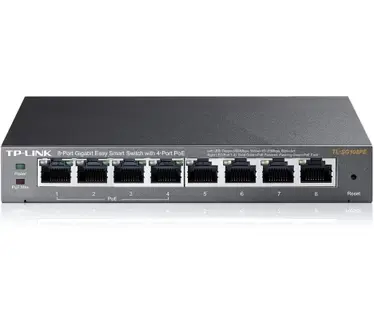 [TL-SG108PE] TP-Link Switch 10/1000 8-P0ort (4xPOE)